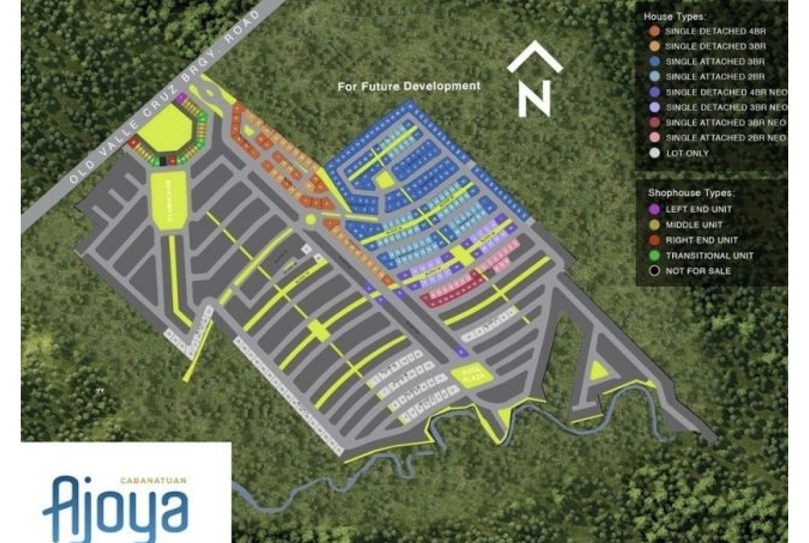 Ajoya Cabanatuan Cabanatuan City Nueva Ecija Philippines Site Development Map