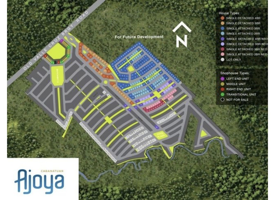 Ajoya Cabanatuan Cabanatuan City Nueva Ecija Philippines Site Development Map