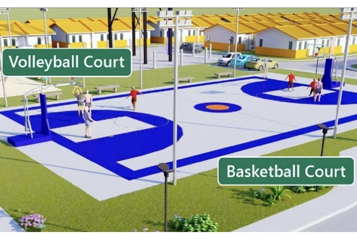 White Plains Porac Barangay Salu Porac Pampanga Basketball Court