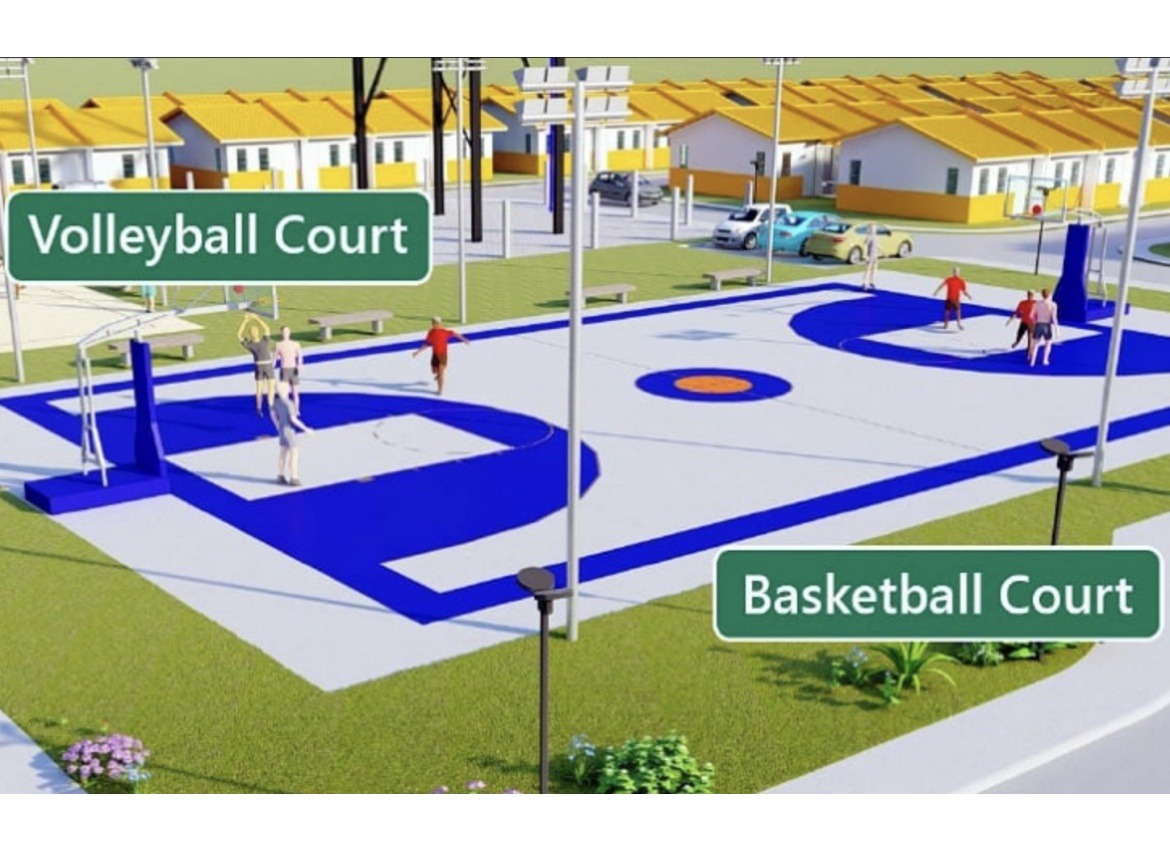 White Plains Porac Barangay Salu Porac Pampanga Basketball Court