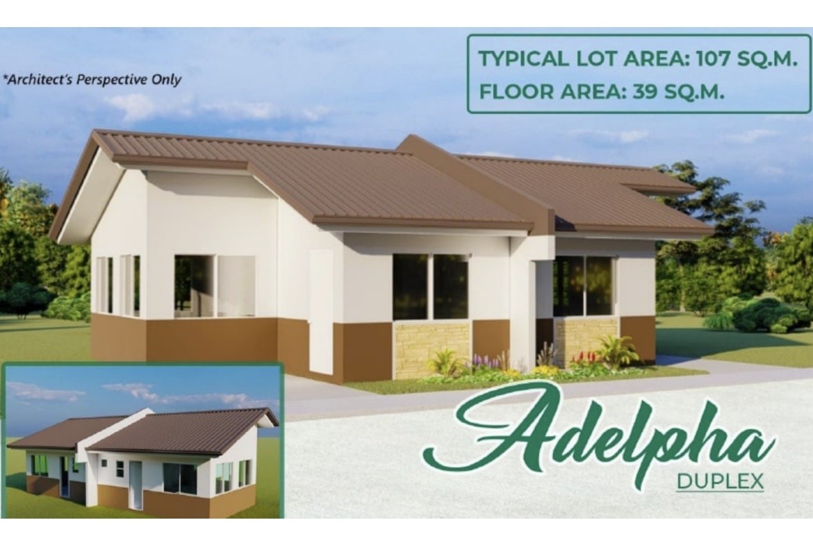 White Plains Porac Barangay Salu Porac Pampanga Model House Duplex
