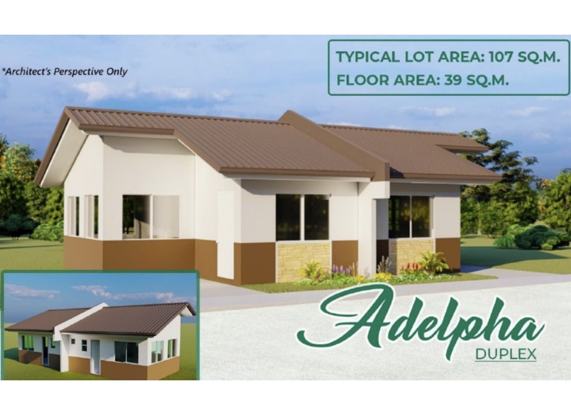 White Plains Porac Barangay Salu Porac Pampanga Model House Duplex
