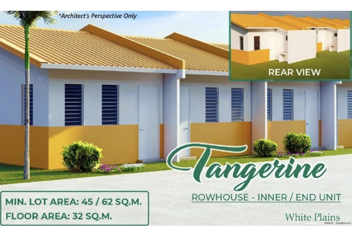 White Plains Porac Barangay Salu Porac Pampanga Model Cluster Unit