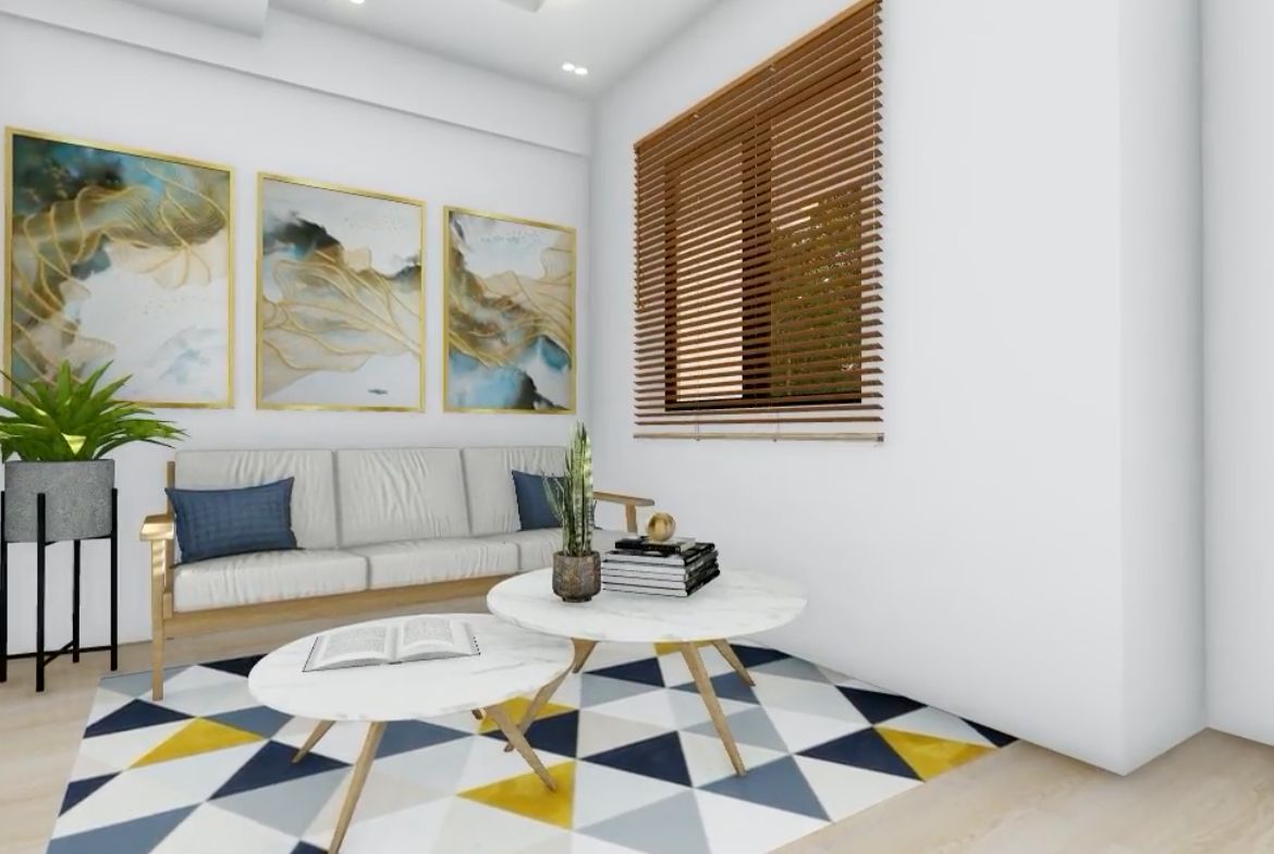 Talani Homes Model Living Room 2 Mabalacat City