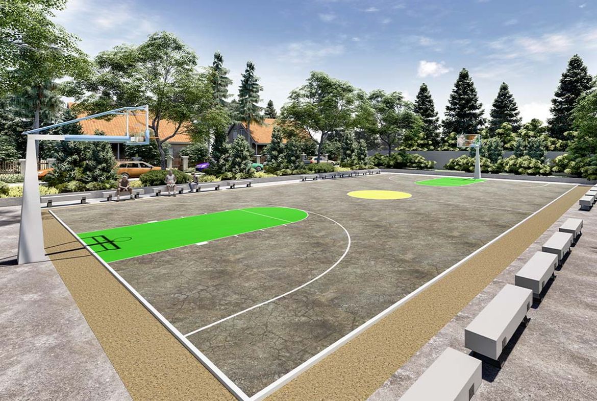 The Arcadia Porac Pampanga Kitchen Basketball Court