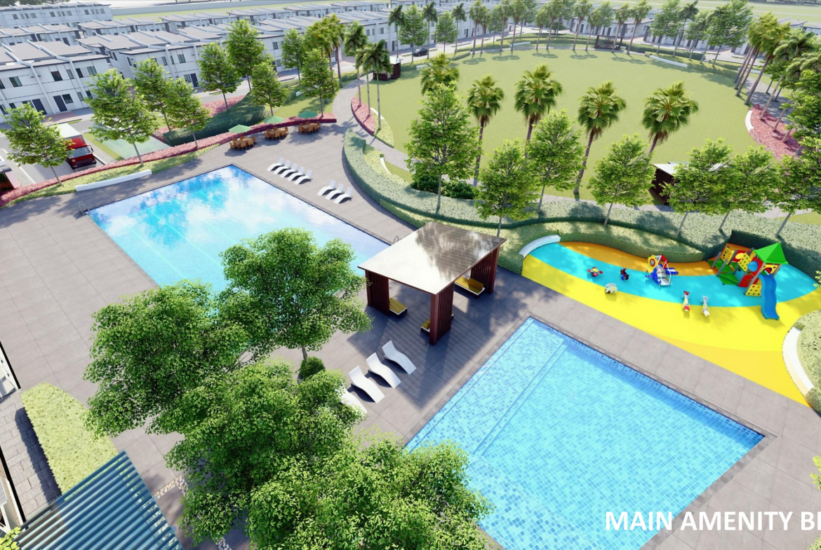 Cheerful Homes 2 Mabalacat Swimming Pool Playground Park