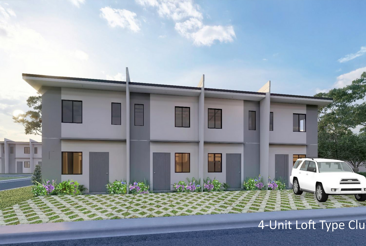 Cheerful Homes 2 Mabalacat City 4 Unit Loft Type Cluster Model House