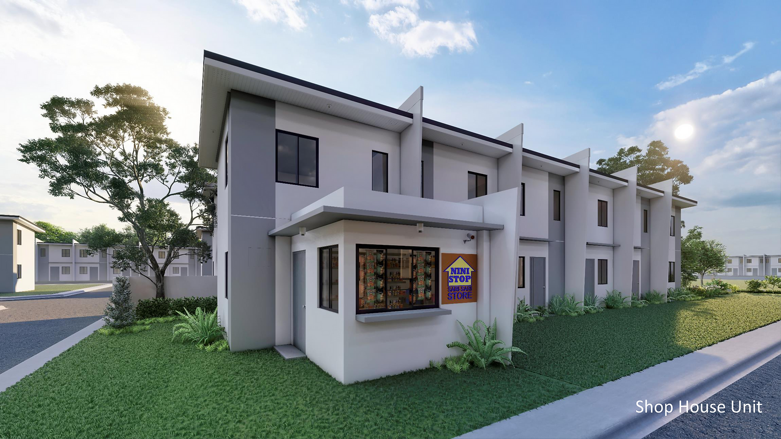 Cheerful Homes 2 Mabalacat Shop House Unit Model House