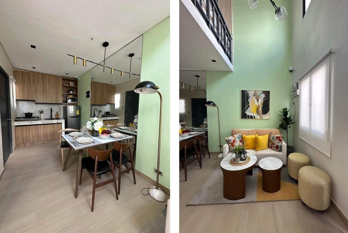 Cheerful Homes 2 Mabalacat Kitchen Living Room
