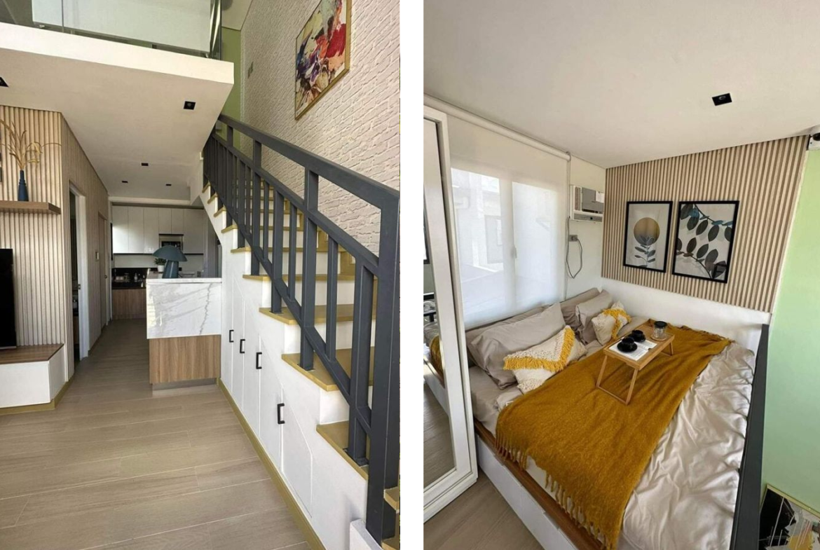 Cheerful Homes 2 Mabalacat Stairway Bedroom