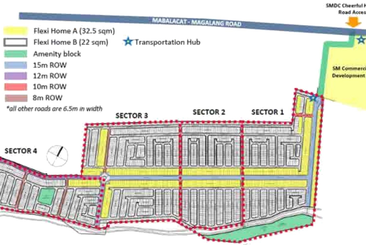 Cheerful Homes Mabalacat City Pampanga Site Development Plan