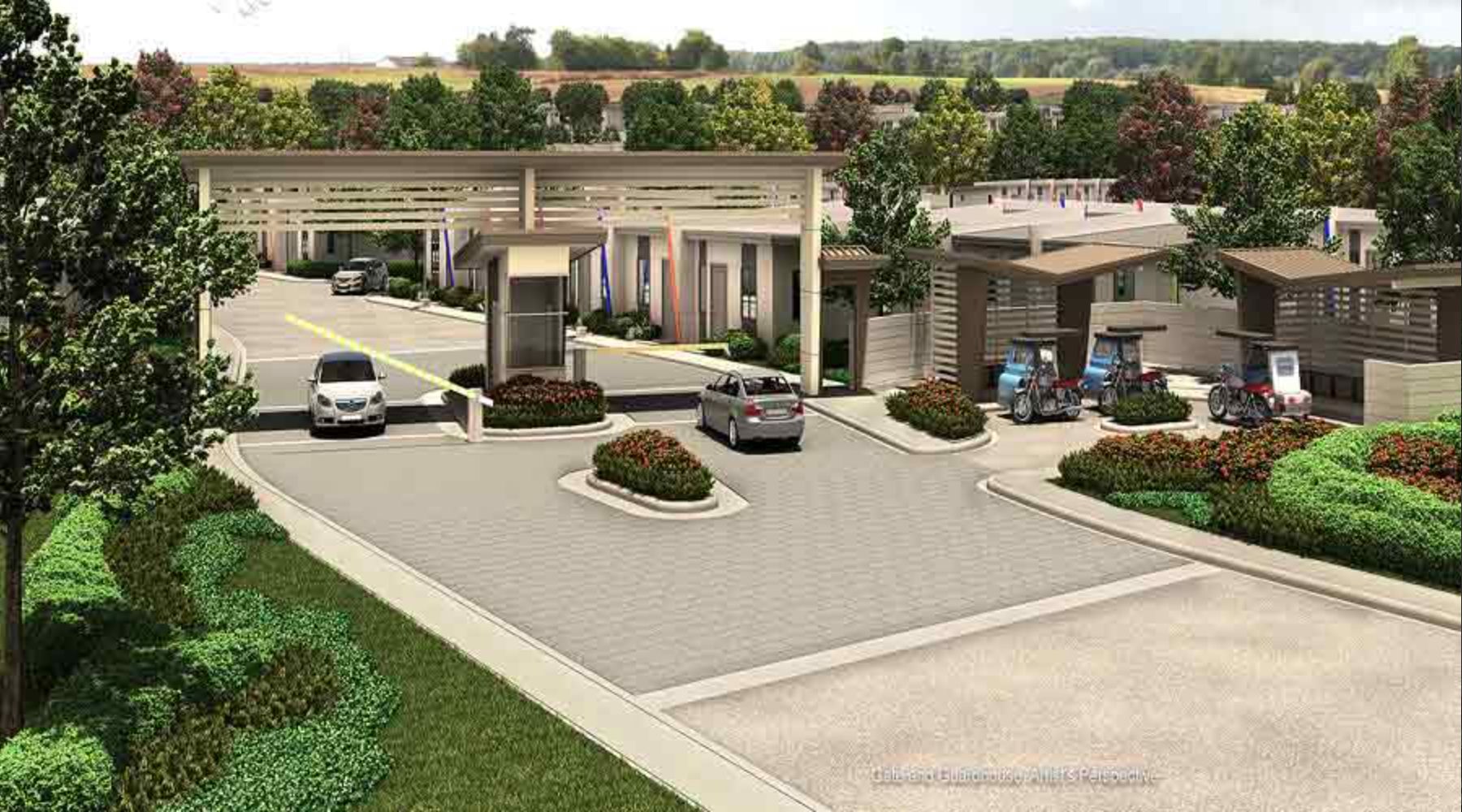Cheerful Homes Mabalacat City Pampanga Entrance