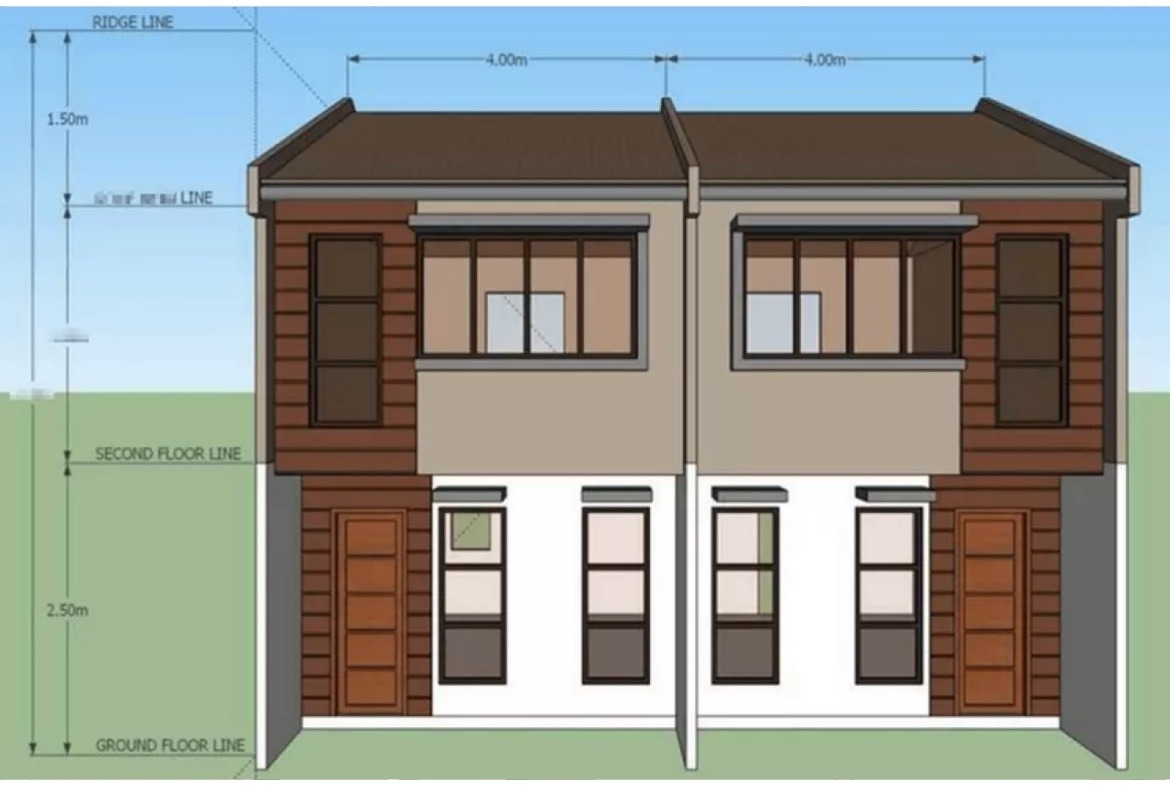 Deca Clark Townhome Frontview