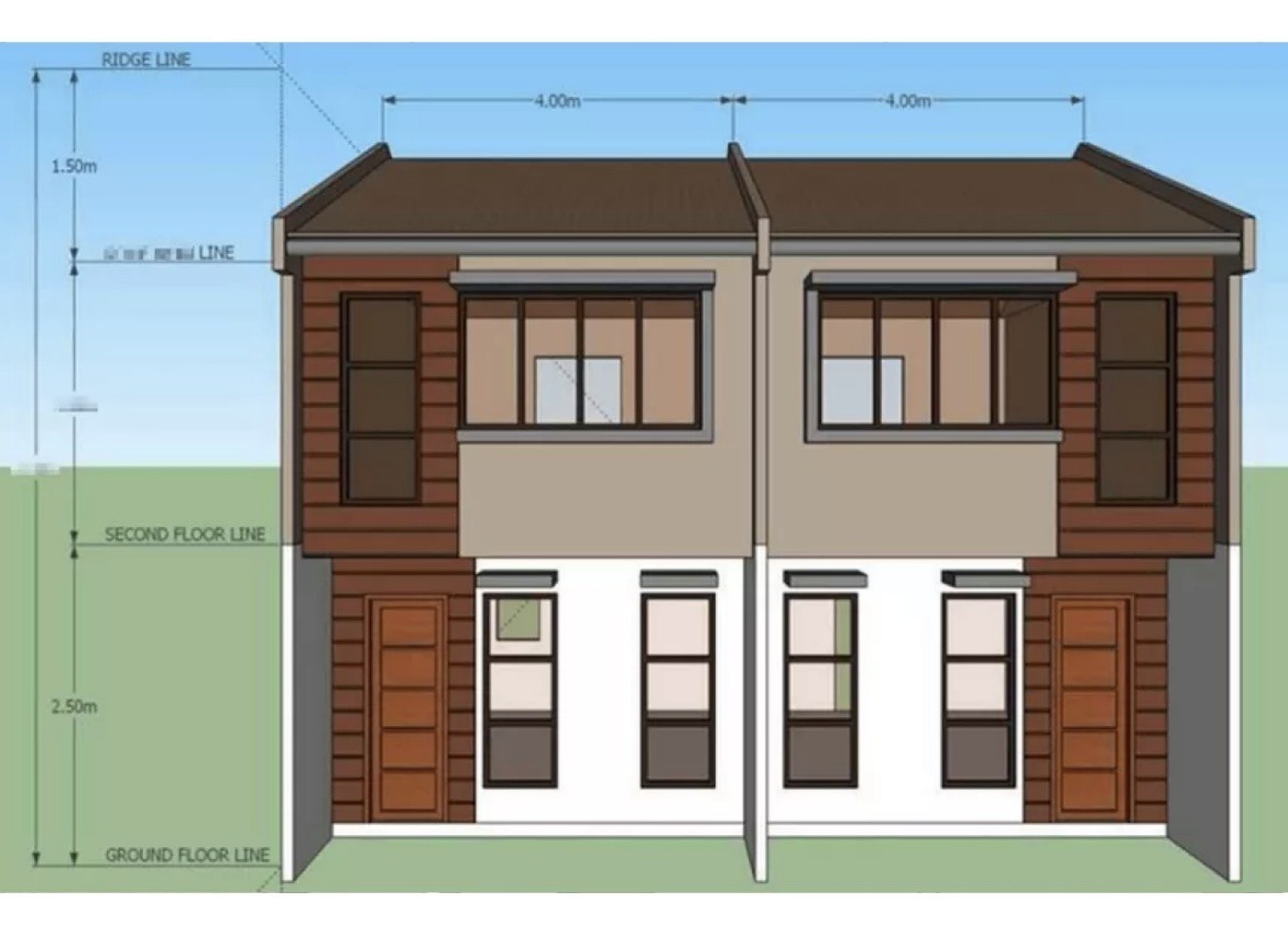 Deca Clark Townhome Frontview