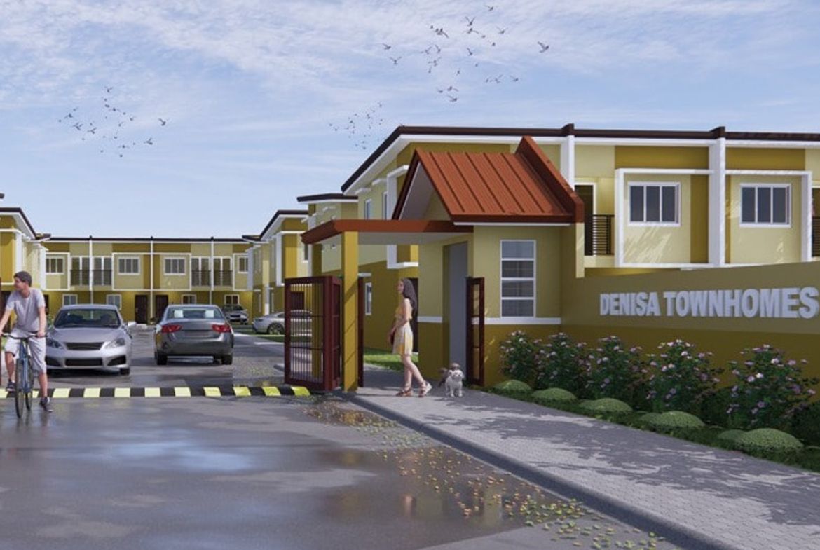 Denisa Townhouses San Fernando Pampanga Gated Entrance