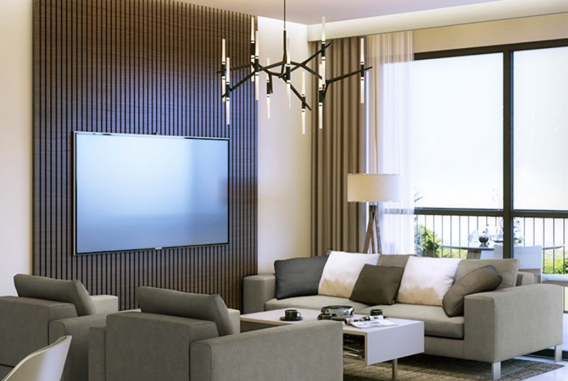 Golf Ridge Private Estates Living Room Balcony
