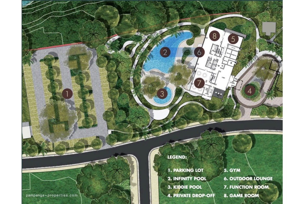 Golf Ridge Private Estate Property Map View