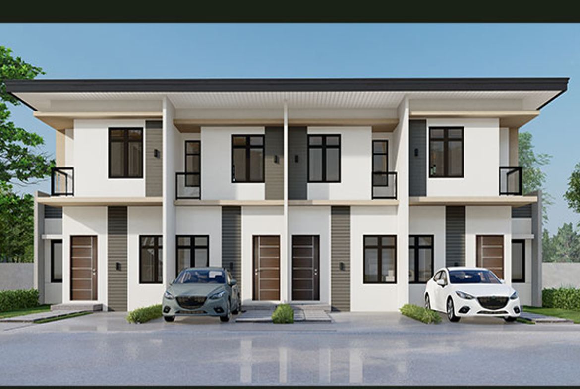 Hamana Homes Magalang Pampanga Quadplex Model Home
