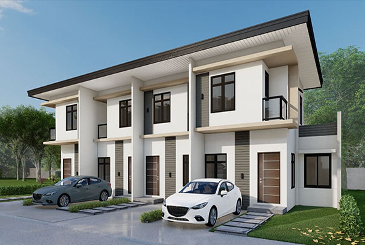 Hamana Homes Magalang Pampanga Quadplex Model Home