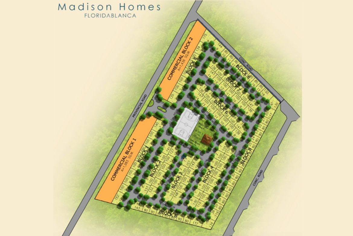 Madison Homes Map Monica Floridablanca Pampanga