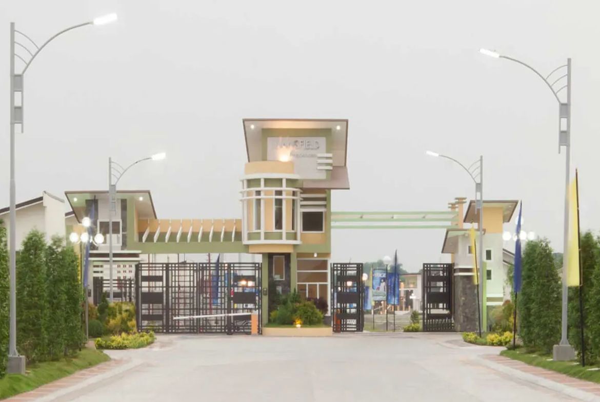Mansfield Residences Angeles City Pampanga Gated Entrance