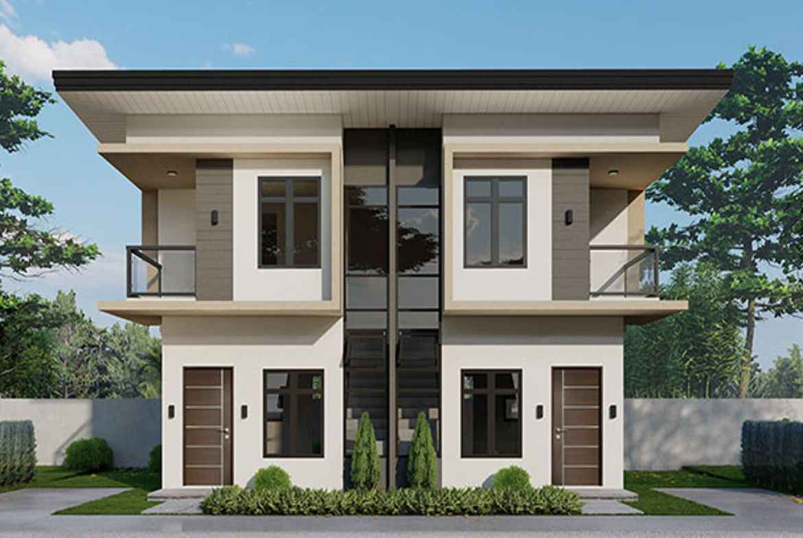 Hamana Homes Magalang Pampanga Duplex Model Home