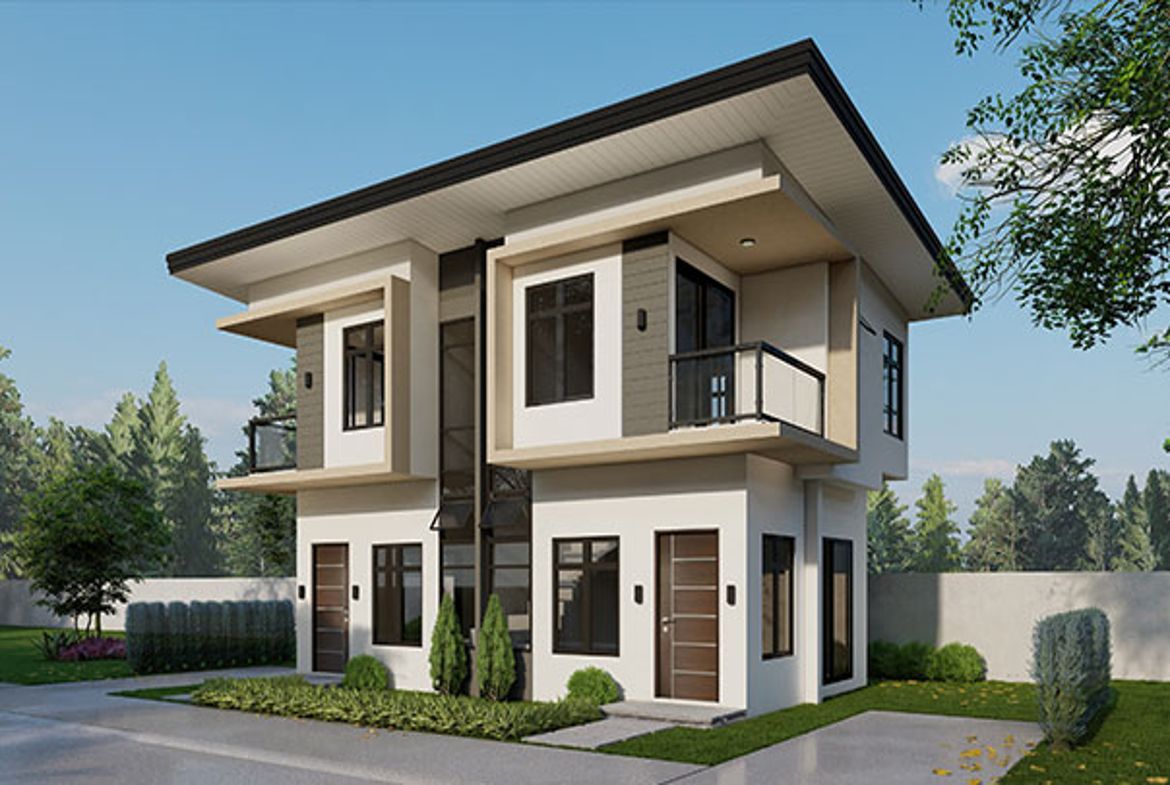 Hamana Homes Magalang Pampanga Duplex Model Home
