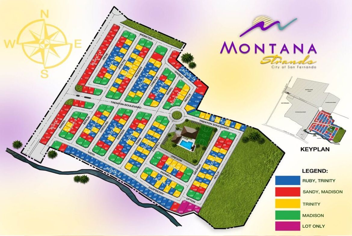 Montana Strands San Fernando Pampanga Site Development Plan