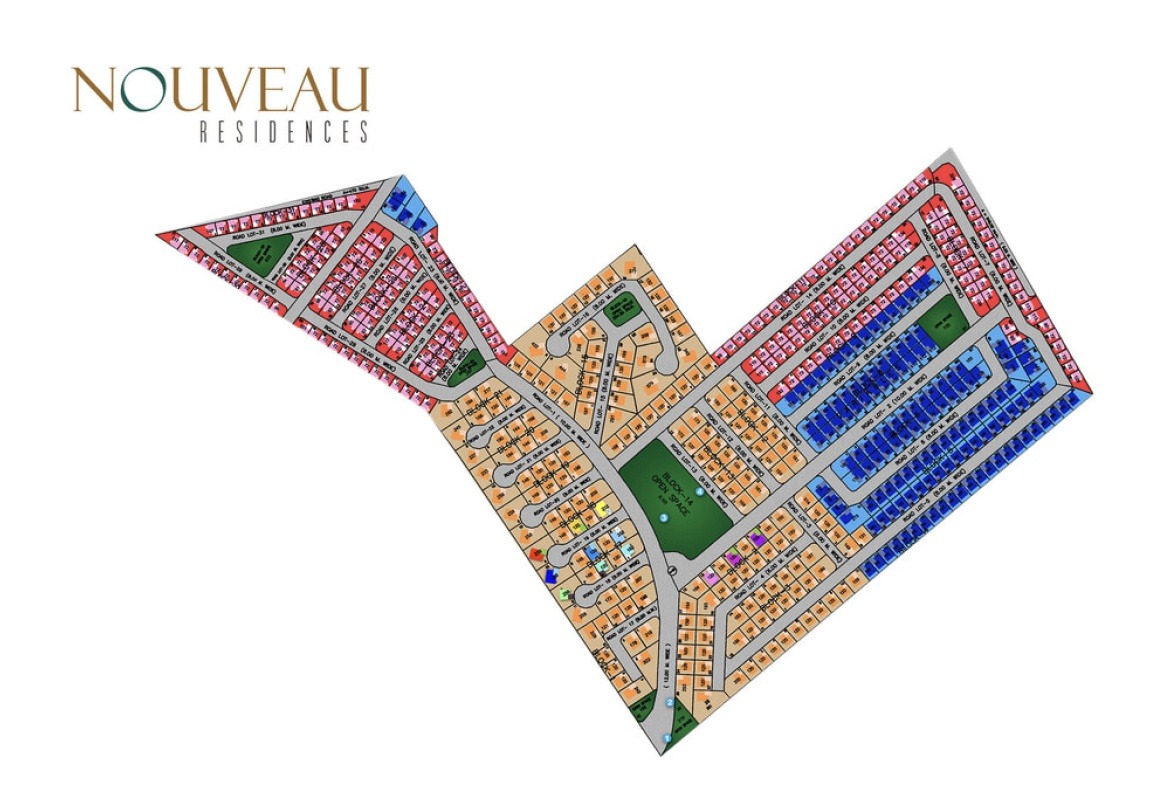 Nouveau Residences Map