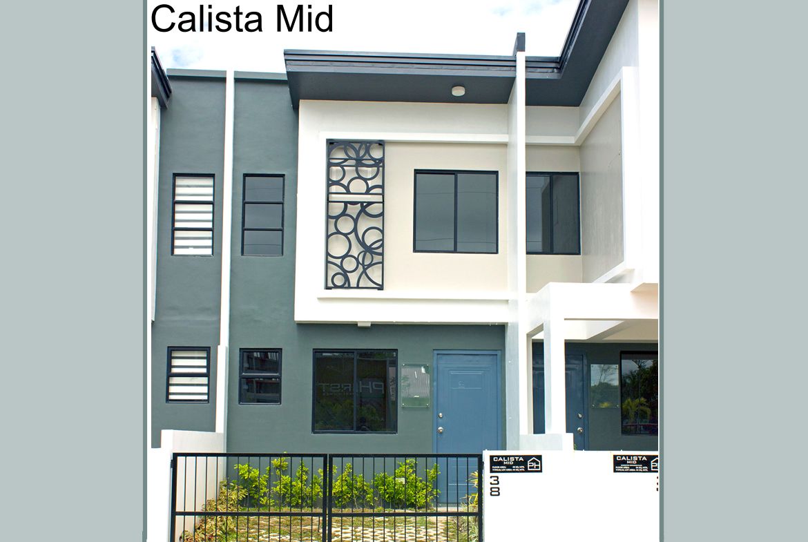 Phirst Park Homes Magalang Pampanga Calista Mid Model House