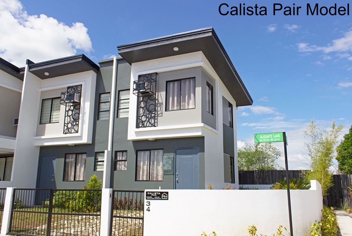 Phirst Park Homes Magalang Pampanga Calista Pair Model House