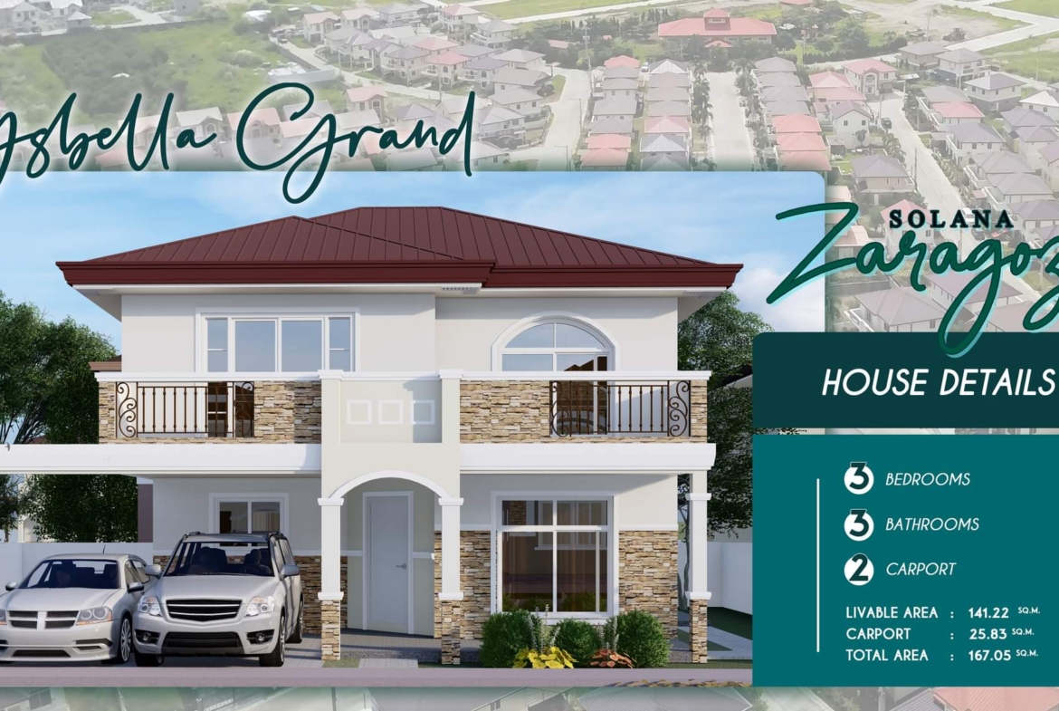 Solana Zaragoza Angeles City Pampanga Isabella Grand Model House