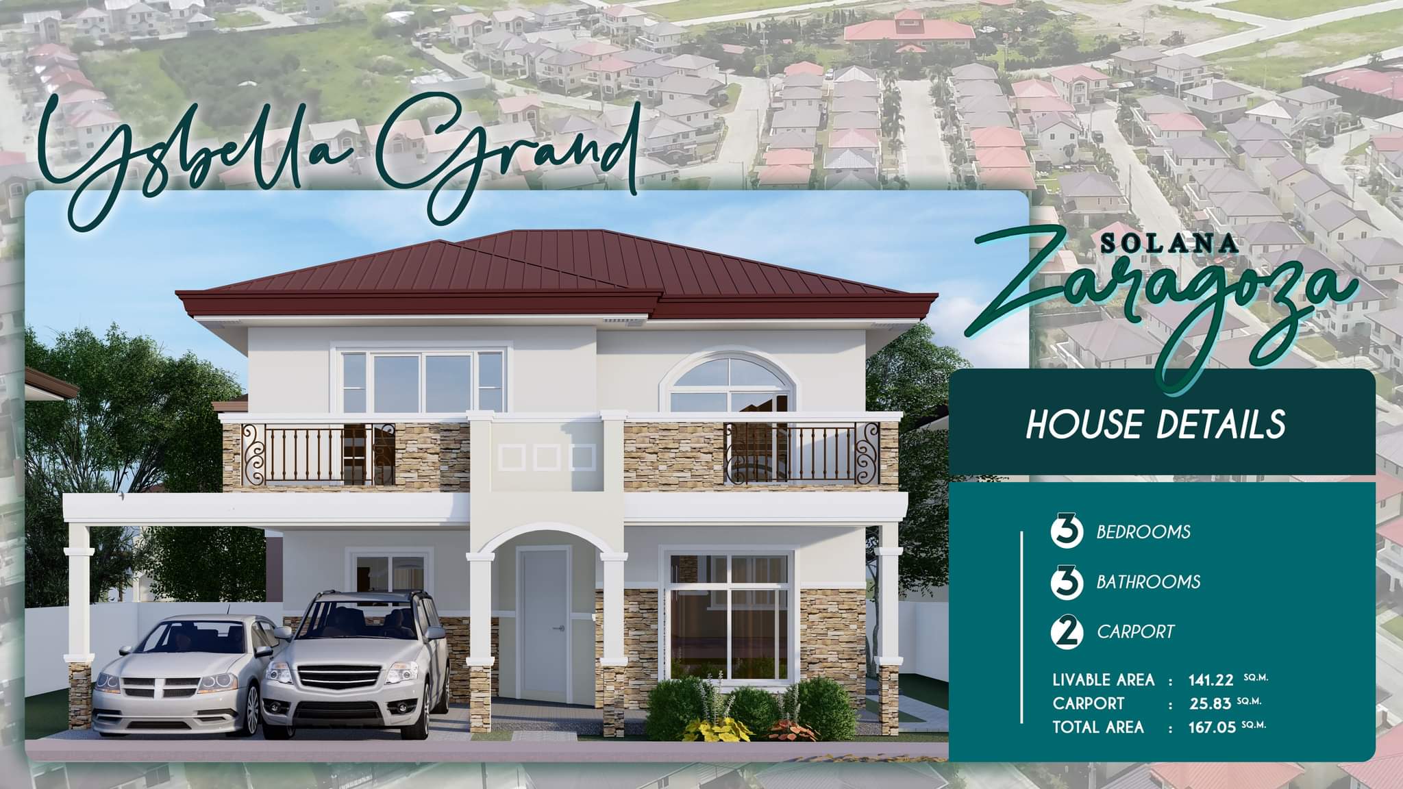 Solana Zaragoza Angeles City Pampanga Isabella Grand Model House