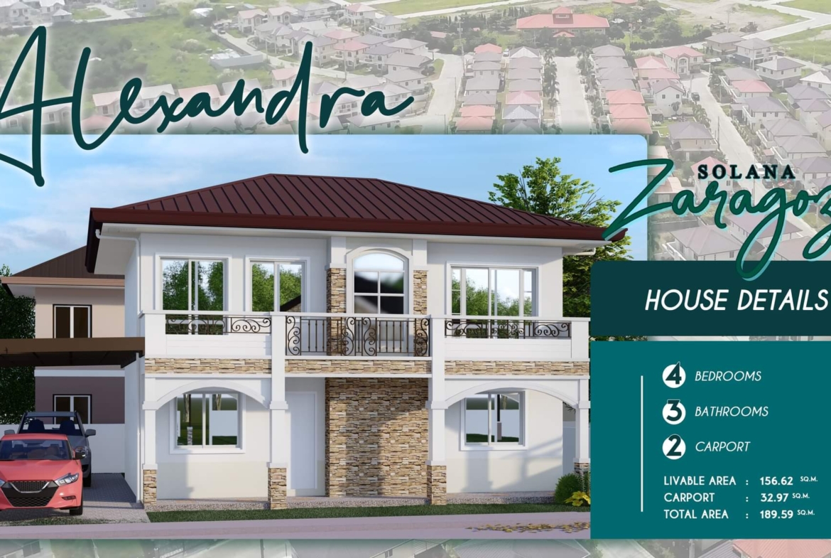 Solana Zaragoza Angeles City Pampanga Alexandra Model House