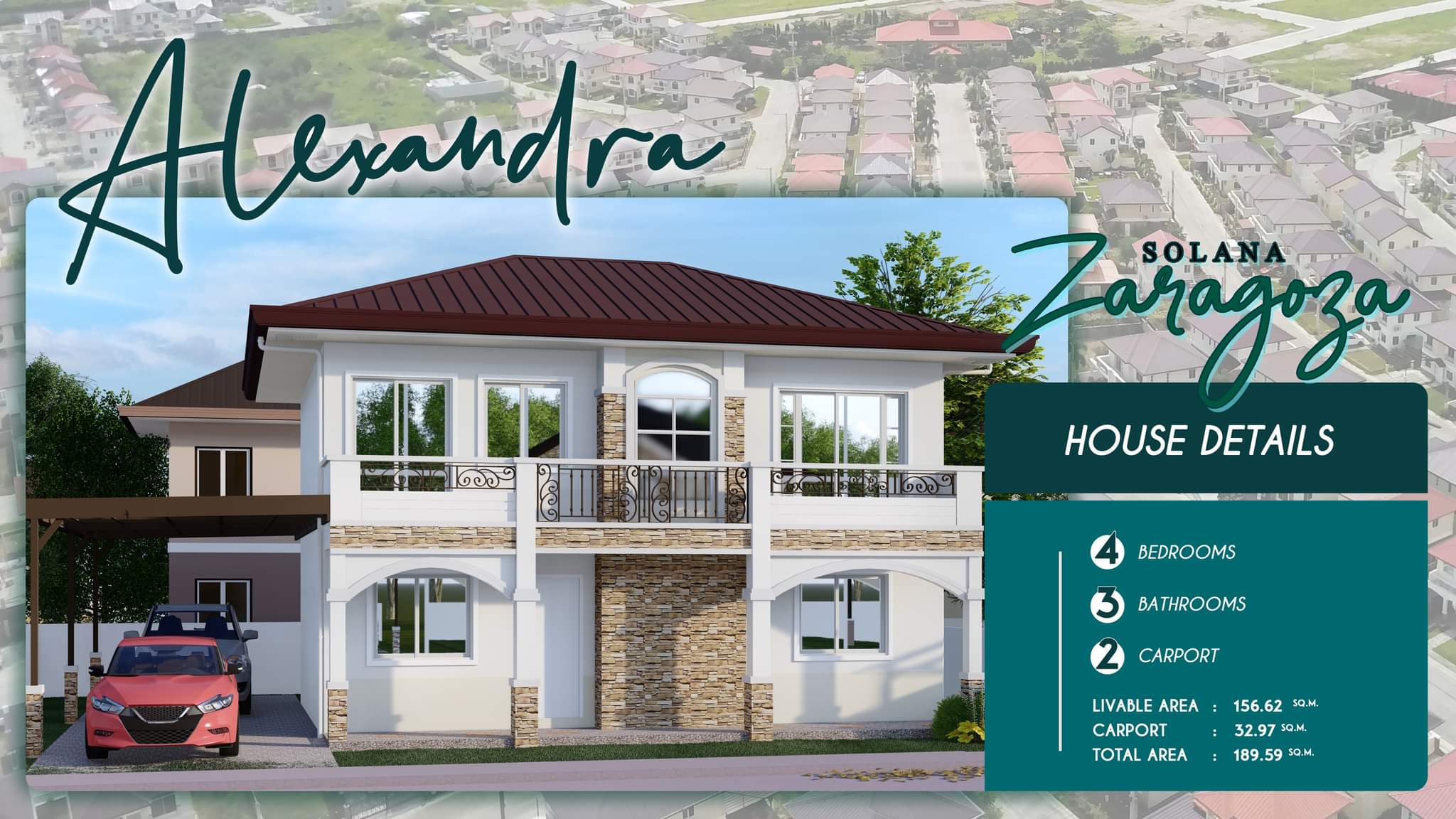 Solana Zaragoza Angeles City Pampanga Alexandra Model House
