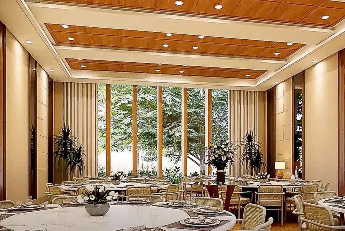 Rockwell Center BenCab Nepo Angeles Community Dining Room