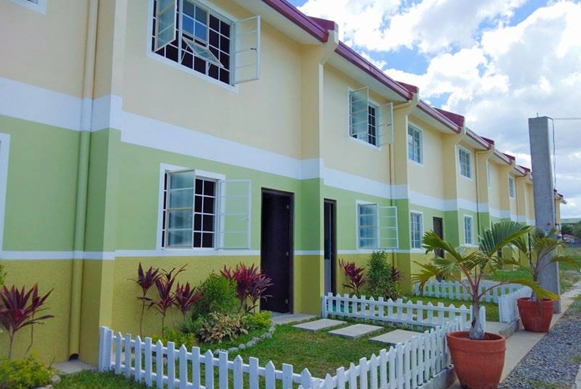Sendra Plains San Fernando Pampanga Side View Cluster Unit Houses
