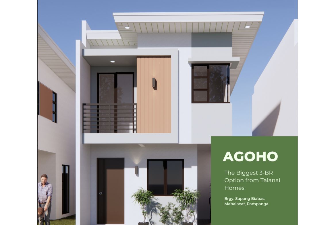 Talanai Homes AGOHO 3 Bedroom Single Detached Home Mabalacat City
