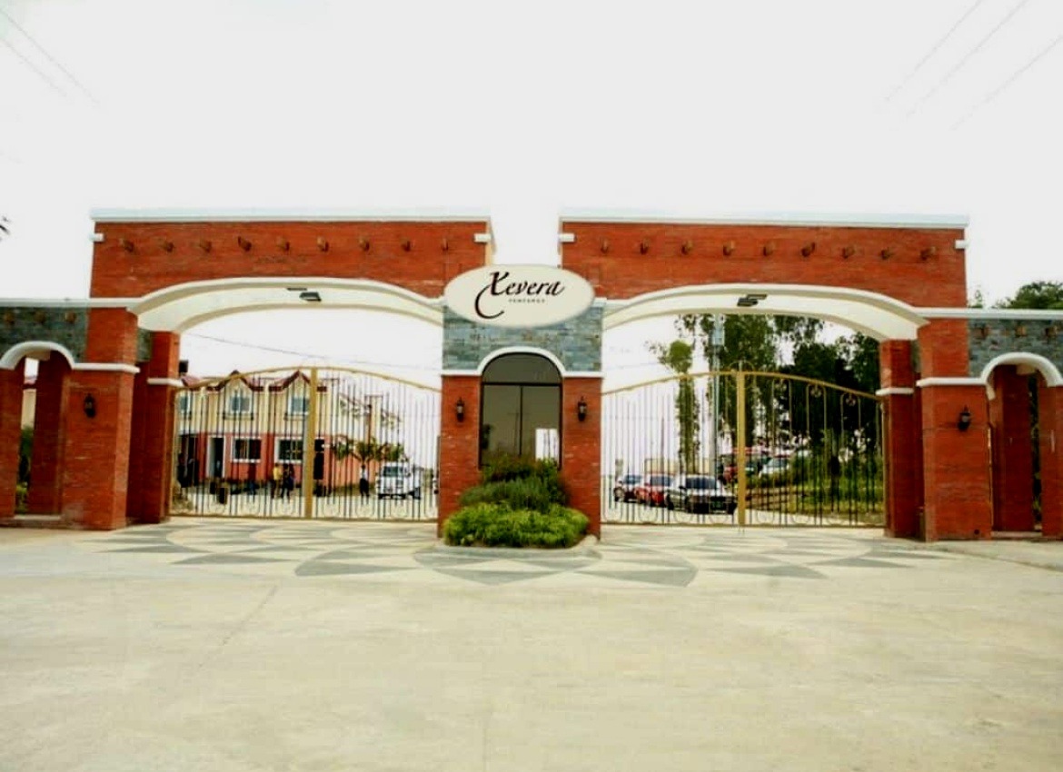 Xevera Townhouse Bacolor Pampanga Gated Main Entrance